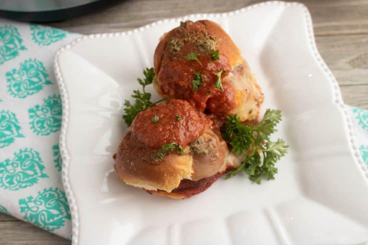 Meatball Sliders in the Instant Pot
