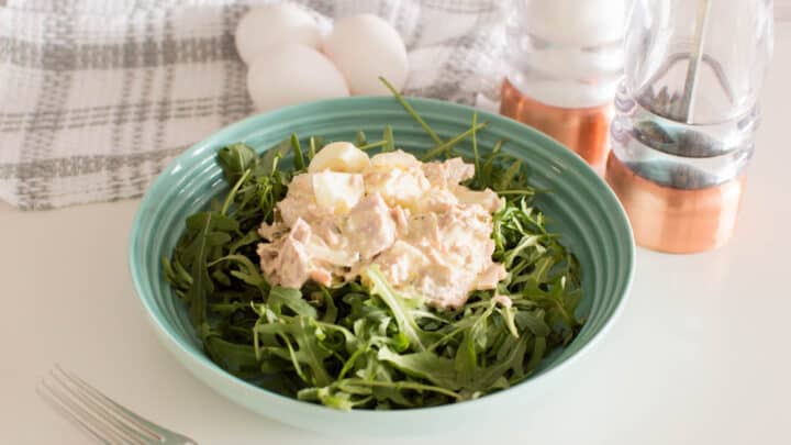 Tuna Salad with Eggs – A Childhood Favorite