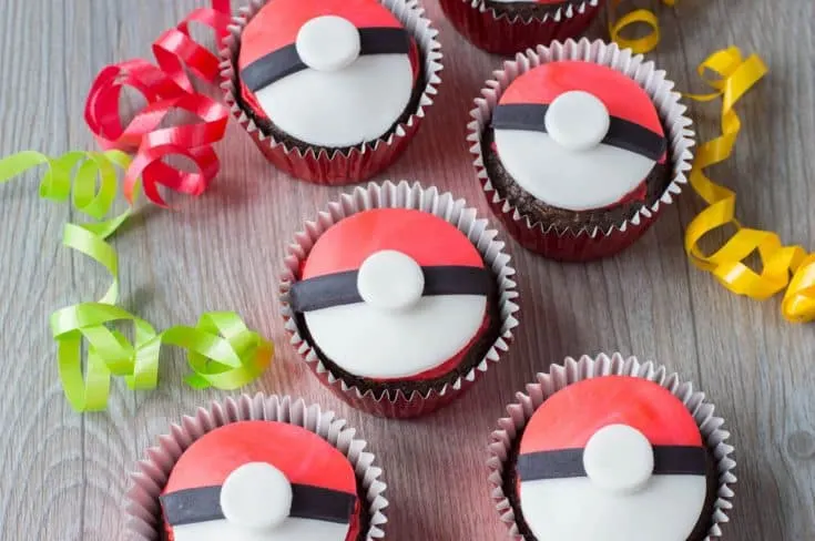 Fun Pokemon Cupcakes