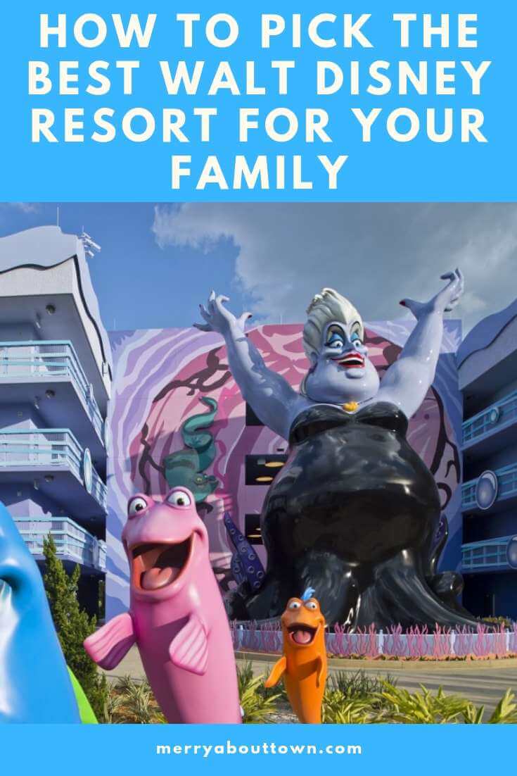 Choosing the best Disney World resort for your family