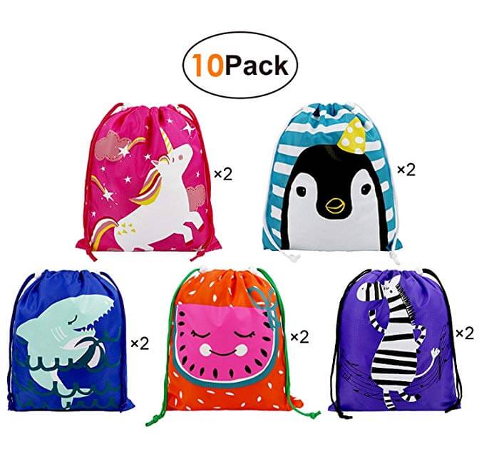 loot bag ideas - backpacks