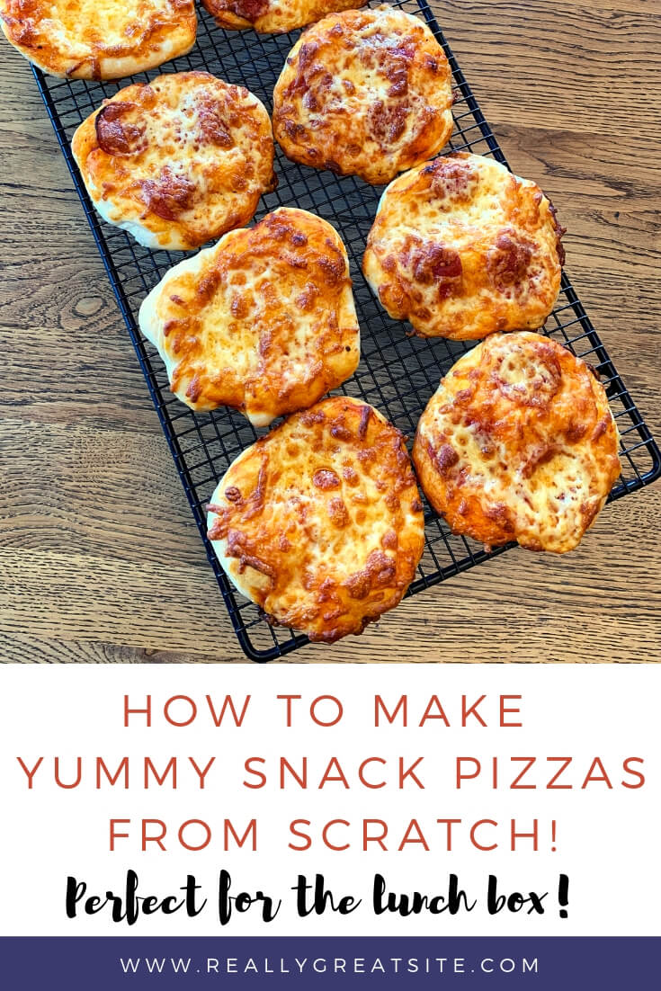 How to Make Yummy Snack Pizzas from Scratch