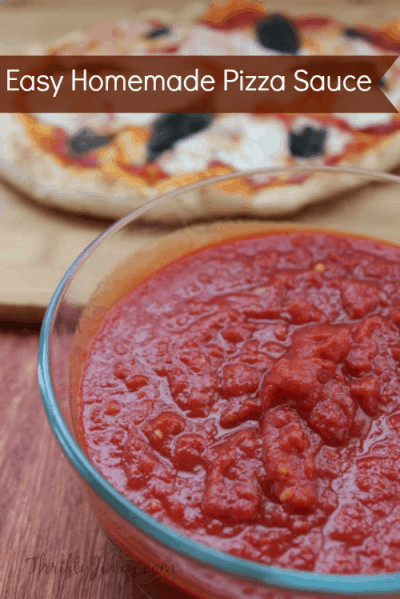 Image for Easy Homemade Pizza Sauce Recipe with Canned Tomatoes