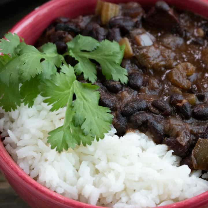 instant pot creole black beans