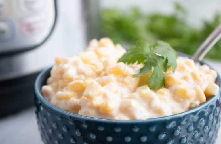 quick easy instant pot cheesy creamed corn recipe