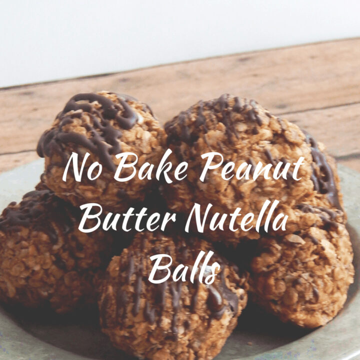 Image for No bake peanut butter Nutella balls