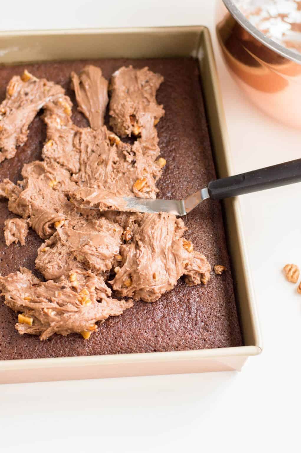 Super Chocolatey Coca Cola Cake Merry About Town