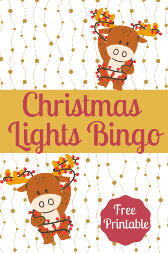 Christmas Lights Bingo Printable - Merry About Town