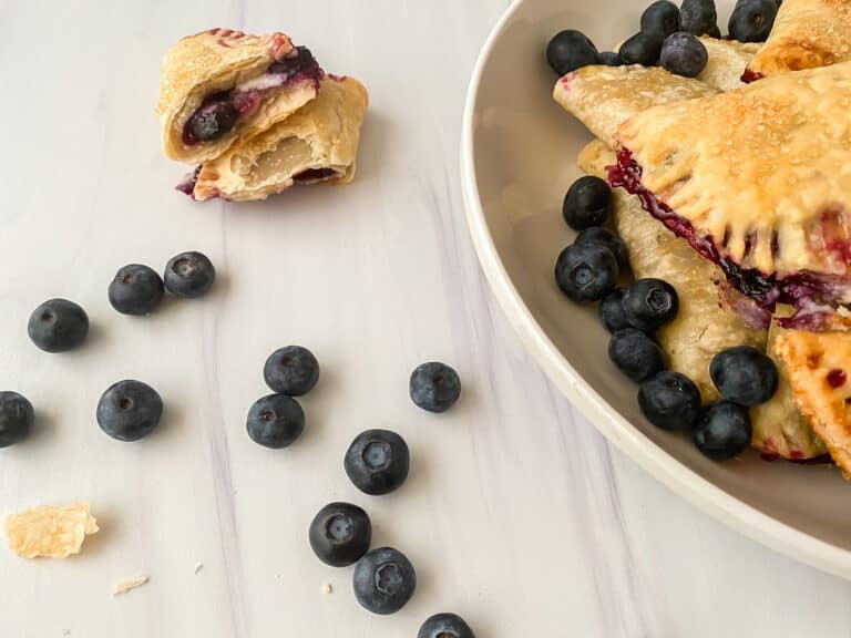 What’s better than a classic pie? A pie that you can hold in your hands! My Mini Blueberry Hand Pies are a hit in my household and for good reason - they’re flaky, sweet, juicy, and everything a pie should be!