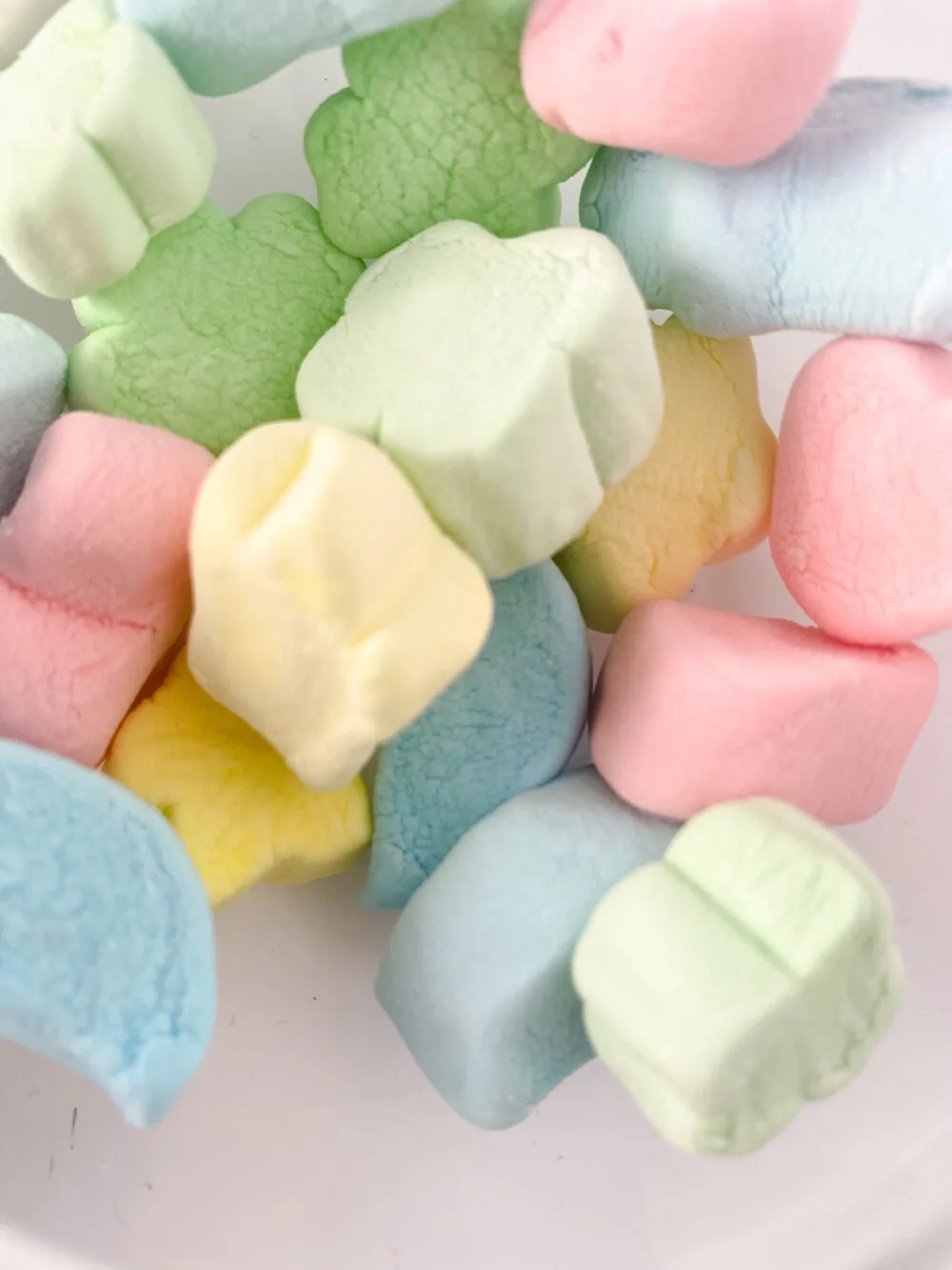 A group of mini marshmallows