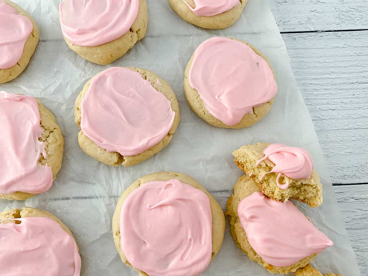 Copycat Crumbl Sugar Cookies - Merry About Town