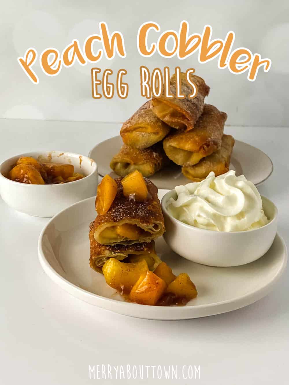 Make life peachy! If you’re all about a dessert with some crunch AND a good dose of peach flavor… look no further! These Peach Cobbler Egg Rolls are a unique treat that will, without a doubt, impress your friends and family the moment you whip-up a batch.