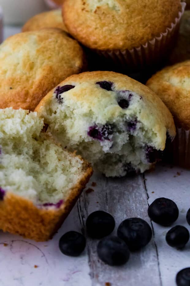 These blueberry muffins pack in SO much flavor and are easy breezy to whip up. Learn about my family’s tried and true recipe and you’ll be snacking on these muffins ALL DAY!