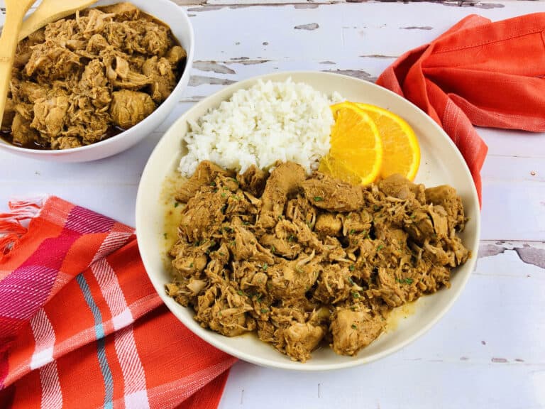 Pulled pork lovers, rejoice! I’ve elevated the average pulled pork recipe and created a Hot and Sweet Orange Pulled Pork straight in my slow cooker!