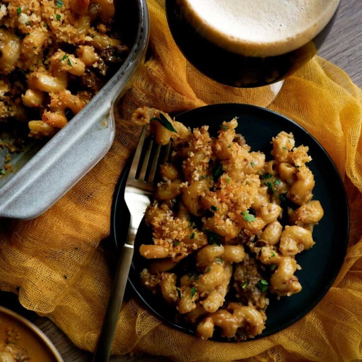 Image for Stout Mac and Cheese with Pronghorn Italian Sausage