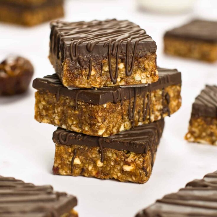 Image for No Bake Chocolate Date Bars