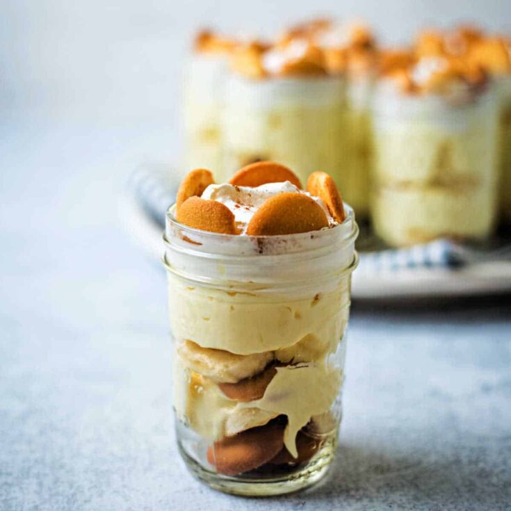 Image for No Bake Banana Pudding in Jars