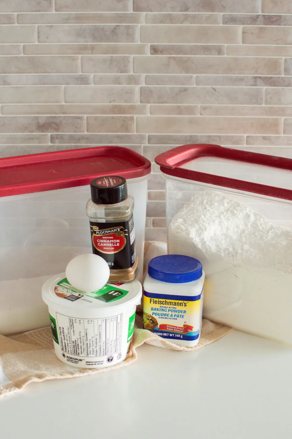 Snickerdoodle bread ingredients