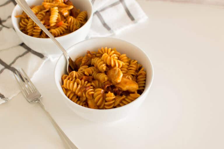 butter chicken pasta