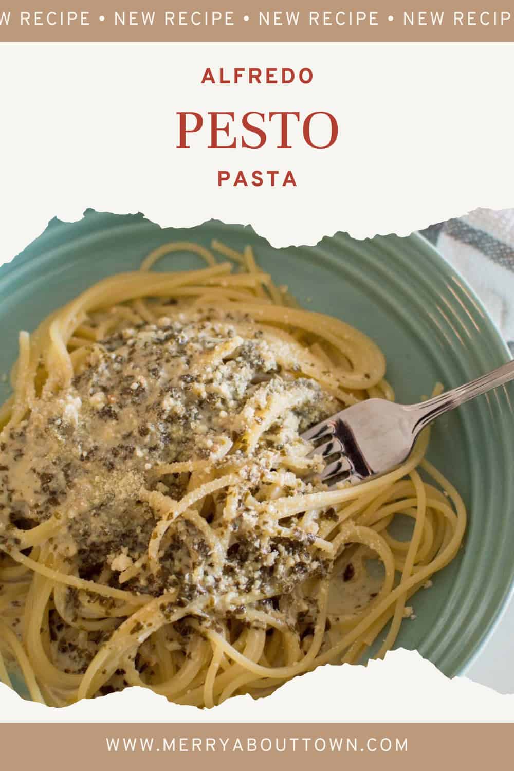 Combine the best of both sauces with this easy Alfredo Pesto Pasta. Creamy, cheesy, and herb-packed, this recipe is a perfect weeknight dinner that’s ready in minutes. Save this quick and flavorful meal idea!